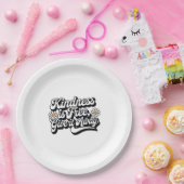 「親切は自由与えだよ遠くに」 ペーパープレート (パーティー)