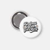 「親切は自由与えだよ遠くに」 マグネット (正面/裏面)