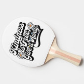 「親切は自由与えだよ遠くに」 卓球ラケット (横)