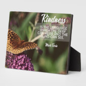 親切は言葉である フォトプラーク (側面)