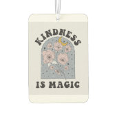 親切は魔法ヴィンテージ花 カーエアーフレッシュナー (裏面)