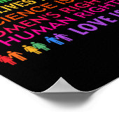 親切は黒人生活すべて問題の女性 ポスター (角)