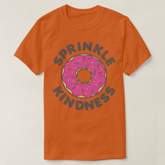 親切を振りかける Tシャツ (デザイン正面)