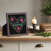 親切を散らかす フォトプラーク