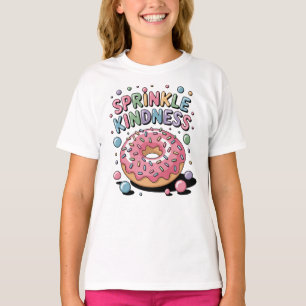 親切を散らして ドーナツキッズ Tシャツ