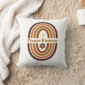 親切を選び、世界をより親切にする。 クッション (ブランケット)