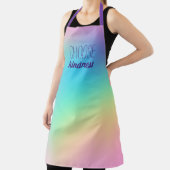 「親切を選ぶ」パステルレインボーグラデーション エプロン (インサイチュ)