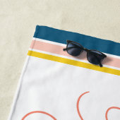 親切を選ぶ ビーチタオル (インサイチュ)