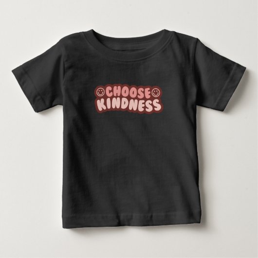 親切を選ぶ ベビーTシャツ (正面)