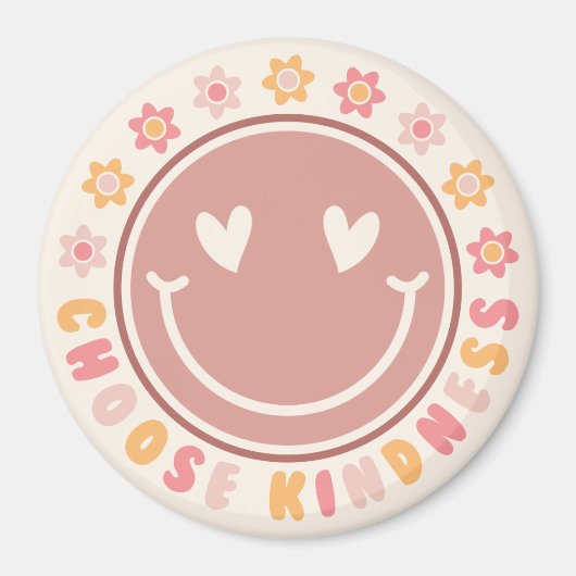 親切を選ぶ マグネット (正面)