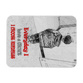 親切を選ぶ マグネット (横)