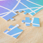 「親切を選ぶ」挑戦的な虹のパズル ジグソーパズル (側面)