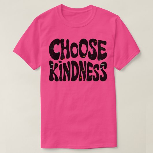 親切を選ぶ Tシャツ (デザイン正面)