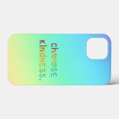 「親切を選択」グラデーシカラフルョン Case-Mate iPhoneケース (裏面 (横))