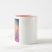 親切を選択 ツートーンマグカップ (中央)