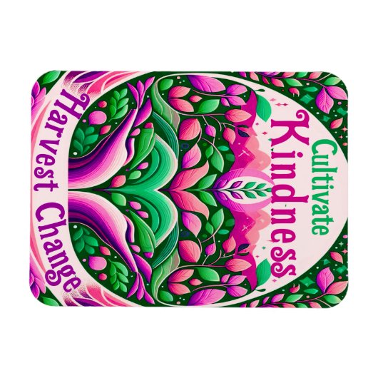 親切を養う マグネット (横)