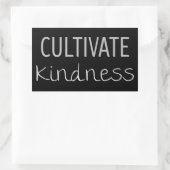 親切を養う 長方形シール (バッグ)