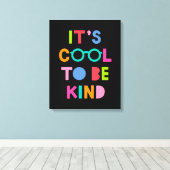 親切カッコいいに キャンバスプリント (インサイチュ (ウッドフロア))