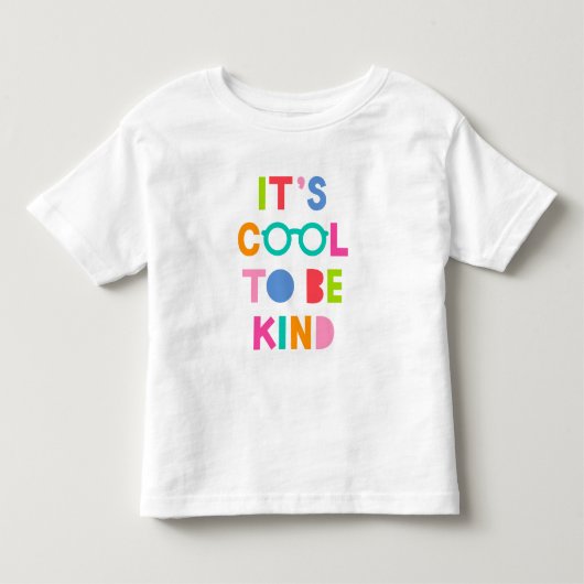 親切カッコいいに トドラーTシャツ (正面)