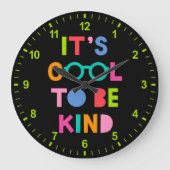親切カッコいいに ラージ壁時計 (正面)