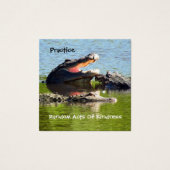 親切カードのアリゲーターランダム行為 (正面)