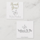 親切カード コーリングカード (正面/裏面)