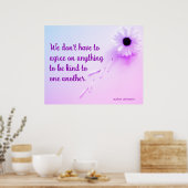 親切ポスター ポスター (キッチン)