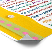 親切ポスター ポスター (角)