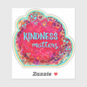 親切事かわいらし項フローラインスピレーション赤 シール (シート)