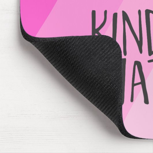 親切事モダンフェミニンガーリー色 マウスパッド (コーナー)