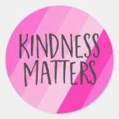 親切事モダンフェミニンガーリー色 ラウンドシール (正面)