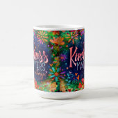 親切事項おもしろいフローラインスピリシティコーヒーマグ コーヒーマグカップ (中央)