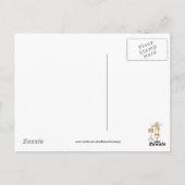 親切天使ポストカードの種をまく ポストカード (裏面)