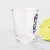 親切平和平等ラブインクルージョンLGBT ショットグラス (左)