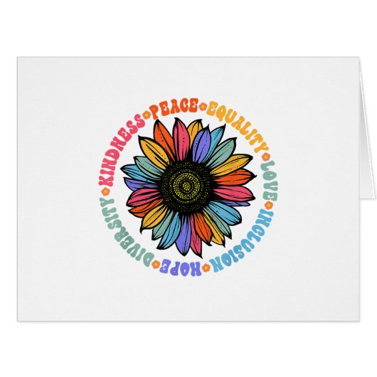 親切平和平等ラブホープ多様性ヒト (正面横)