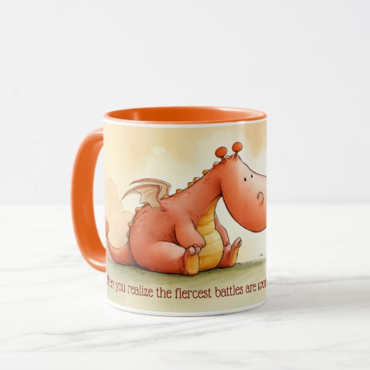 親切心が皆勝つ マグカップ (正面左)