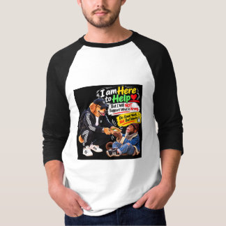 親切心と人のために尽くす男性用 Tシャツ