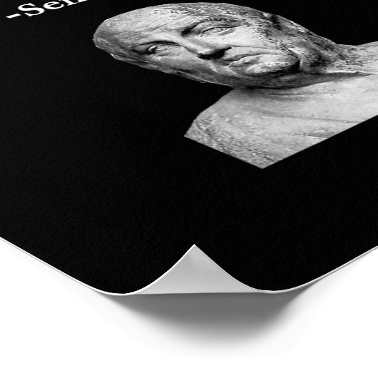 親切心のための機会Senecaストイックファイ ポスター (角)