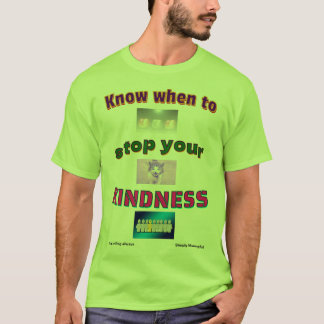 親切心の限界 Tシャツ