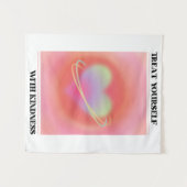 親切心をもって接する タペストリー (正面(横))