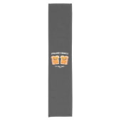 親切心を広めるのは私のジャムロおもしろいーフパンのジャム ショートテーブルランナー (正面)