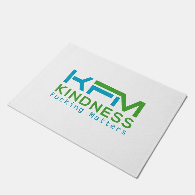 親切心 ドアマット (アングル)