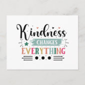 親切感動的が何でも変わる ポストカード (正面)