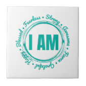 親切感動的が大事な引用文が現れる タイル (正面)