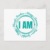 親切感動的が大事な引用文が現れる ポストカード (正面)