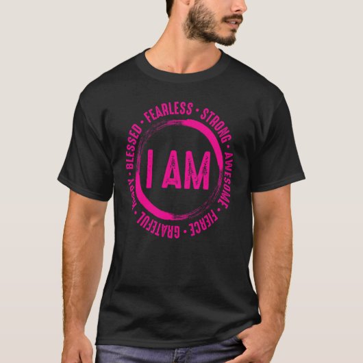 親切感動的が大事な引用文が現れる Tシャツ (正面)