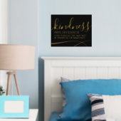 親切感動的は配当する… 箔ポスター (インサイチュ (寝室))