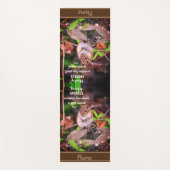 親切行為感動的引用文 ヨガマット (正面)