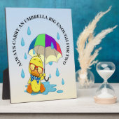 親切額 フォトプラーク (側面)