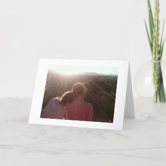 親友および日没 カード